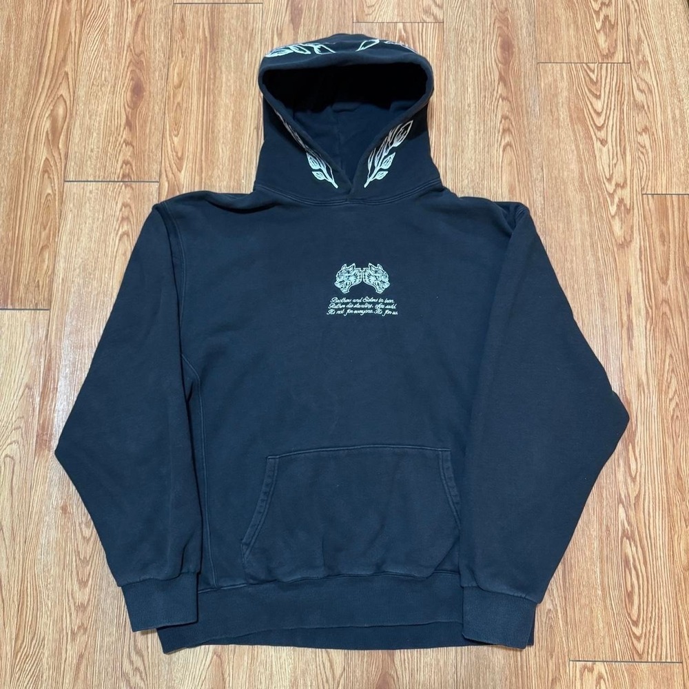 Darc Sport Men's Hoodie Fits XL Wolves Embroidered Numbered /1000 Gym